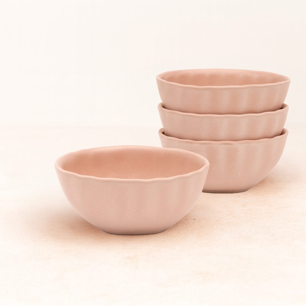 Darbie Angell Lady Blush Set of 4 Oval All Purpose Bowls