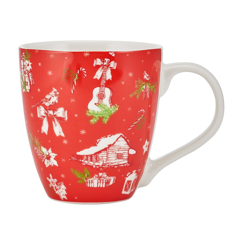 Dolly Parton Holly Dolly Set of 4 Mugs