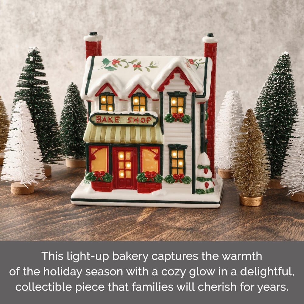 Winterberry® Village Bakery with LED Light