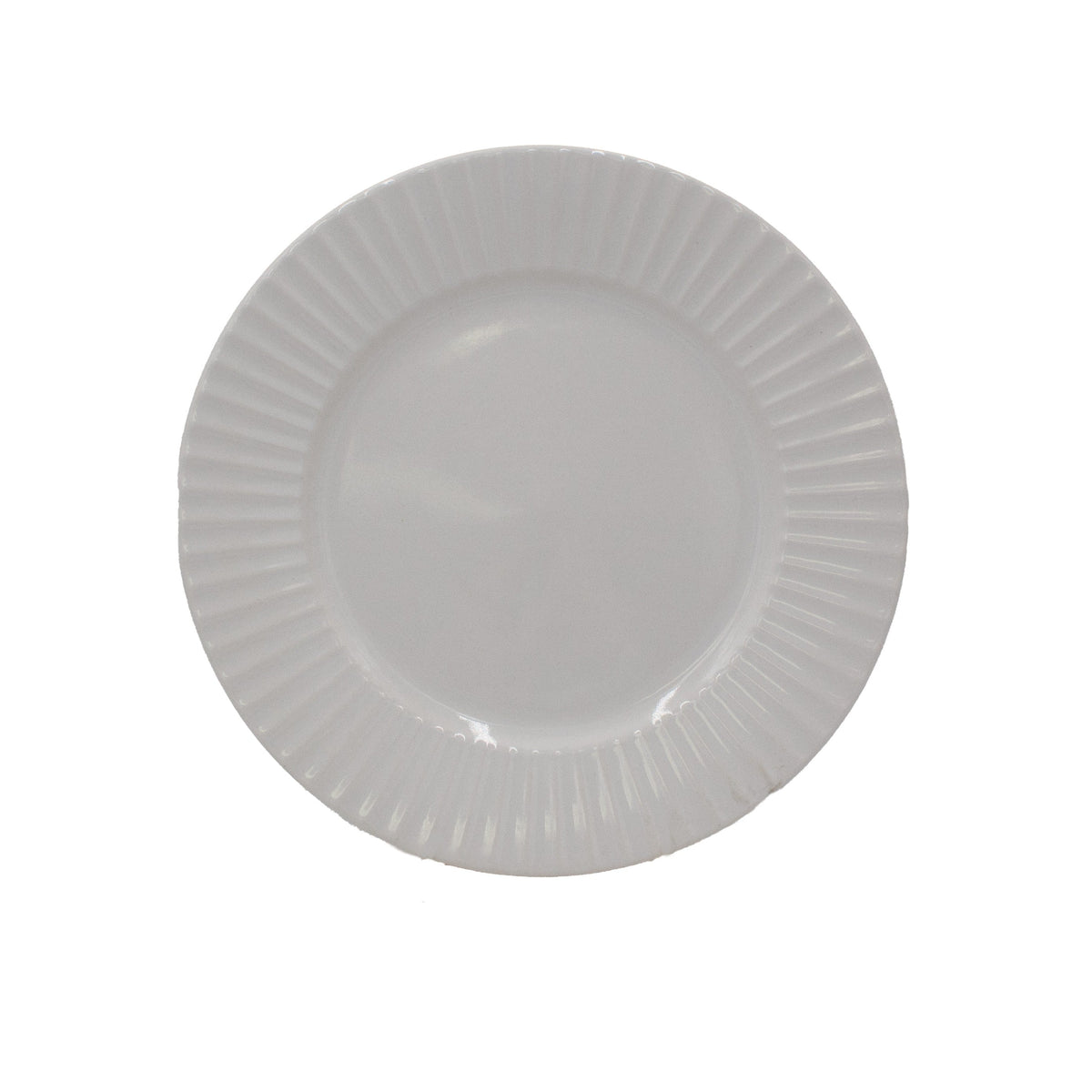 White Embossed 32 Piece Dinnerware Set, Service for 8