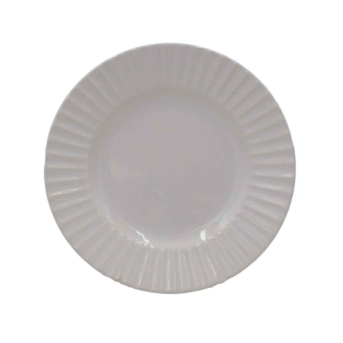 White Embossed 32 Piece Dinnerware Set, Service for 8
