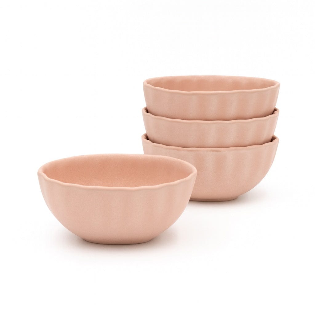 Darbie Angell Lady Blush Set of 4 Oval All Purpose Bowls