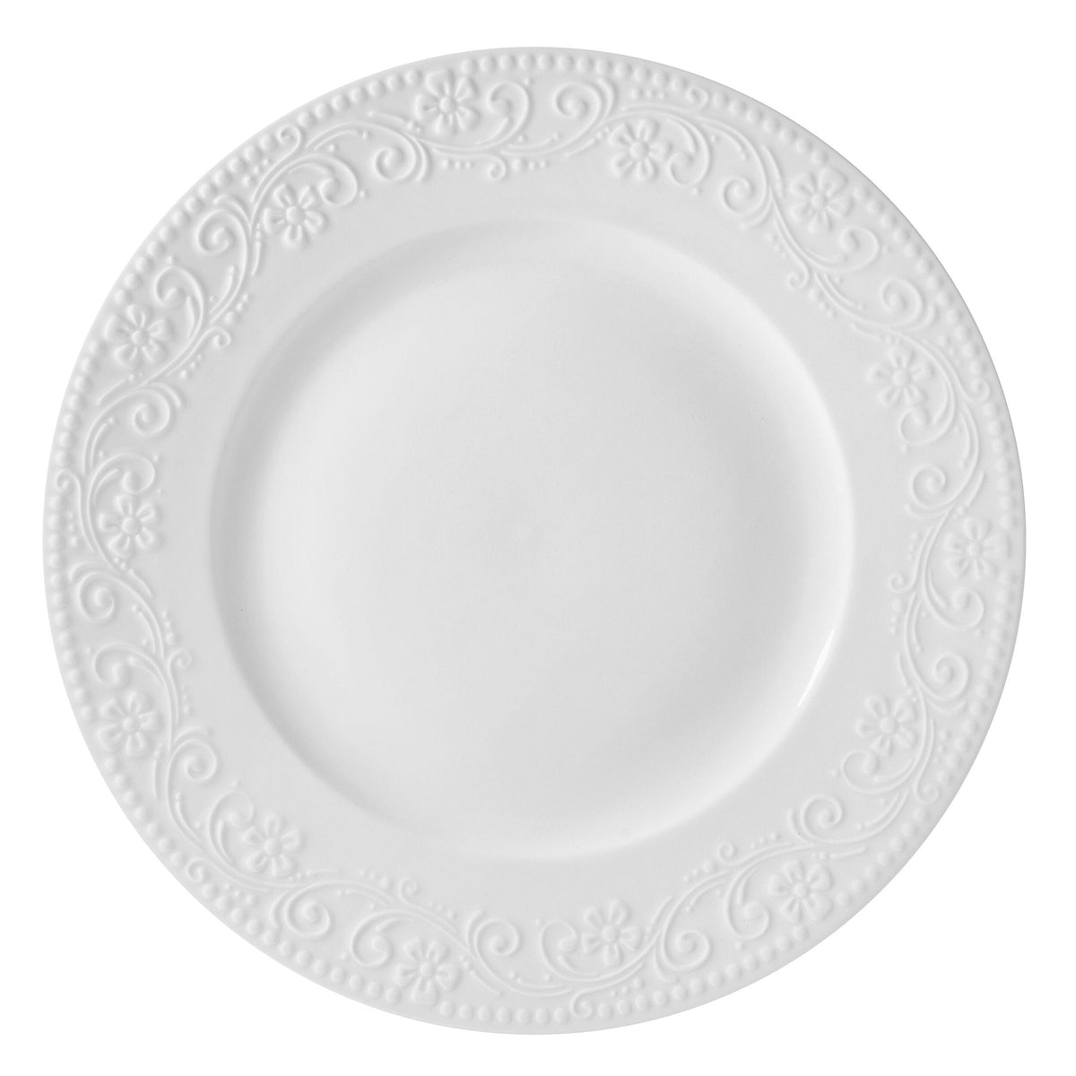 Textured Charm 24 Piece Dinnerware Set, Service for 8