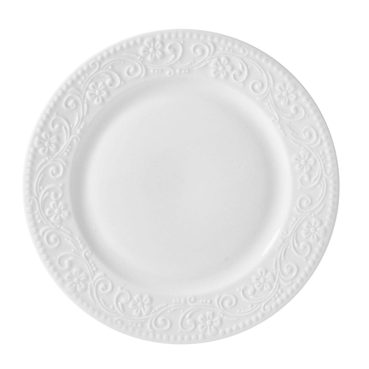 Textured Charm 24 Piece Dinnerware Set, Service for 8