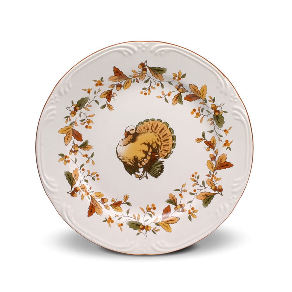 Autumn Berryâ„¢ Set of 4 Turkey Salad Plates