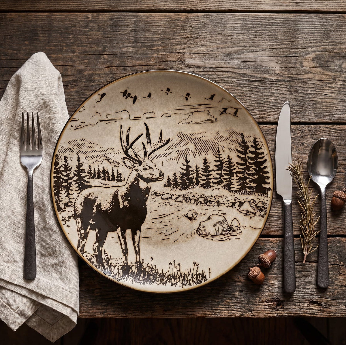 Forest Trails Dinner Plate