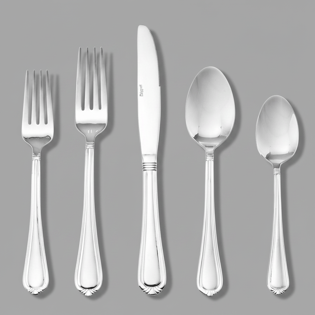 Nouveau 42 Piece Flatware Set, Service for 8