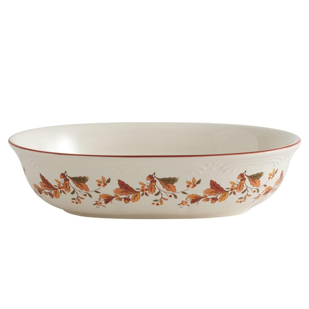 Autumn Berryâ„¢ Oval Vegetable Bowl