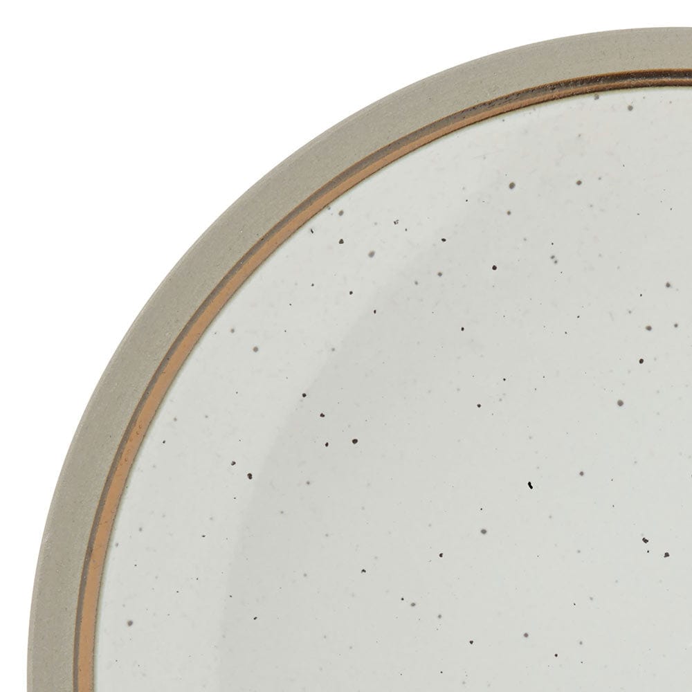 Ezra Taupe 16 Piece Dinnerware Set, Service for 4