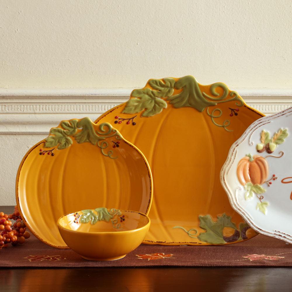 Plymouth Pumpkin Small Fruit Bowl