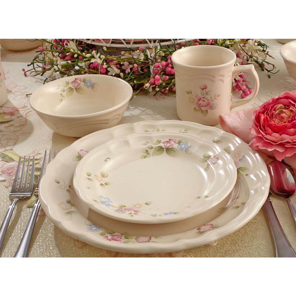 Tea Rose Salad Plate