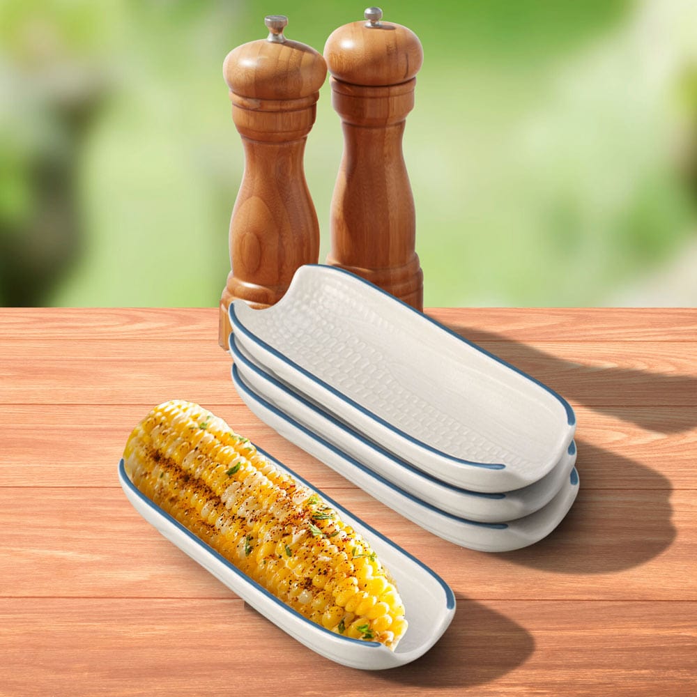 Yorktowne Set of 4 Corn Dishes
