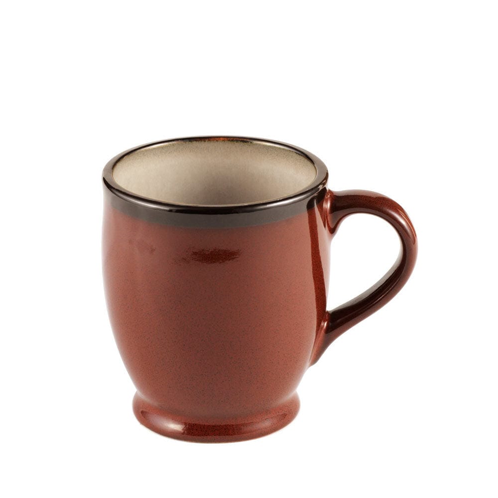 Gourmet Basics Belmont Set of 4 Red Mugs