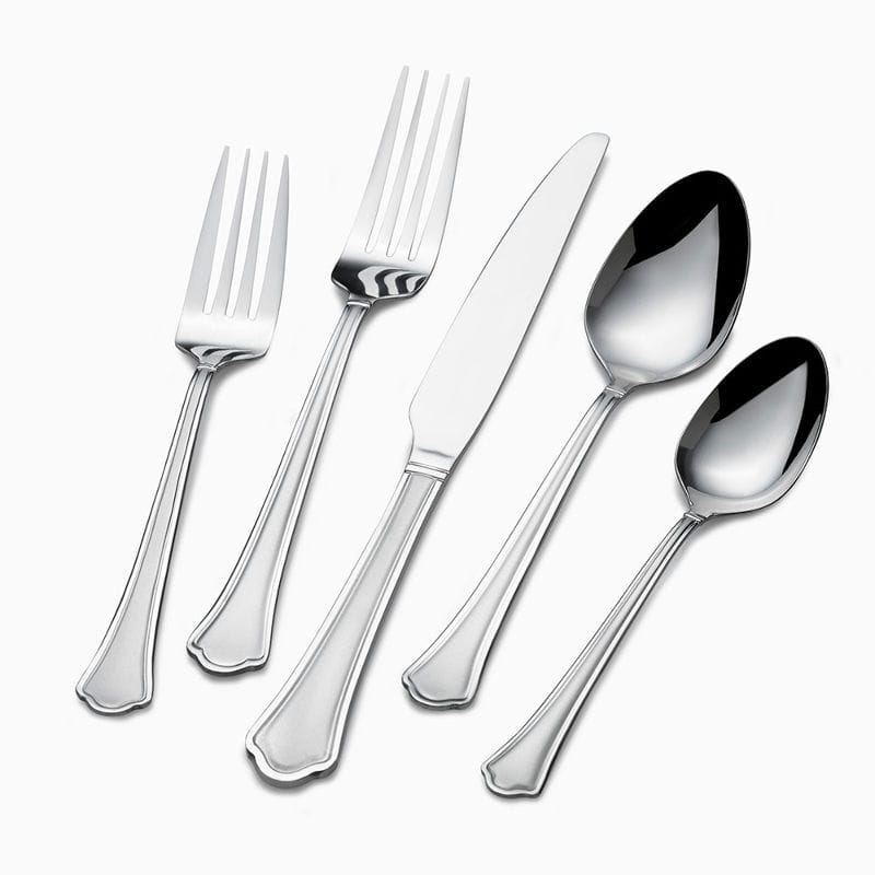 Capri Frost 20 Piece Flatware Set, Service for 4