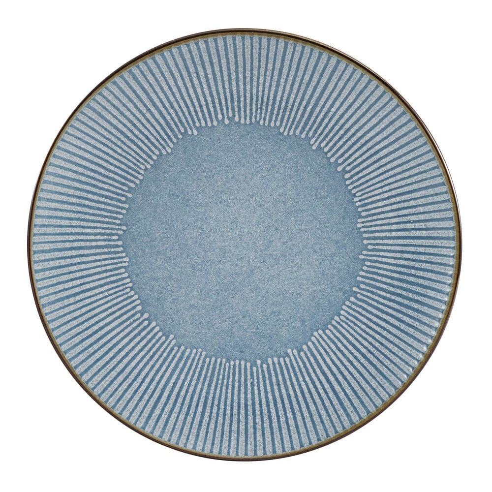Arlie Blue 12 Piece Pasta Dinnerware Set, Service for 4