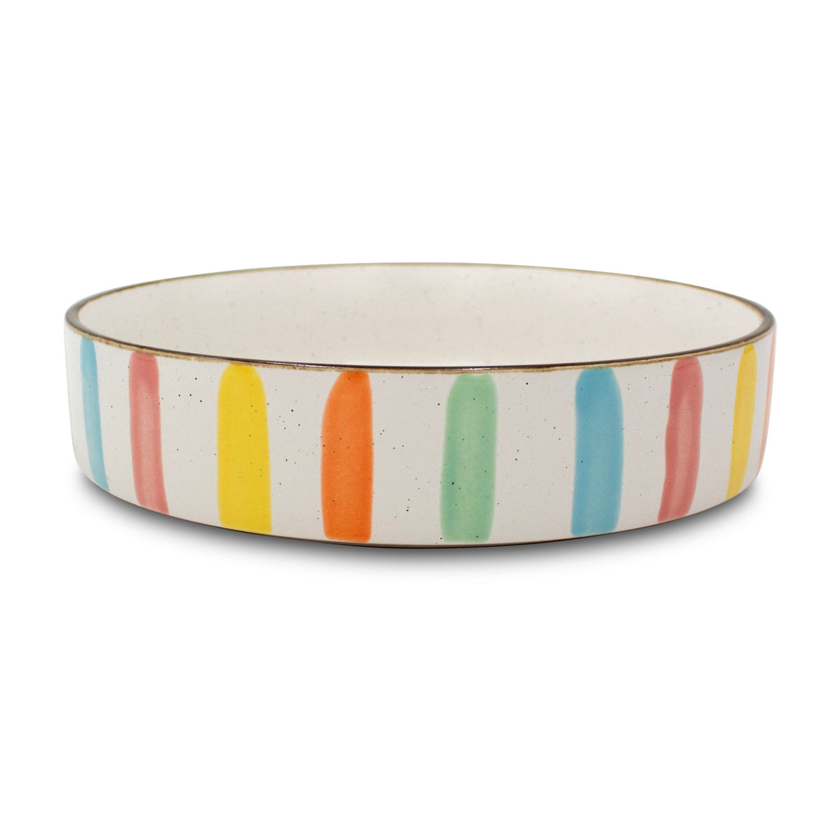 Darbie Angell Happy Spring Summer Set of 4 Pasta Bowls
