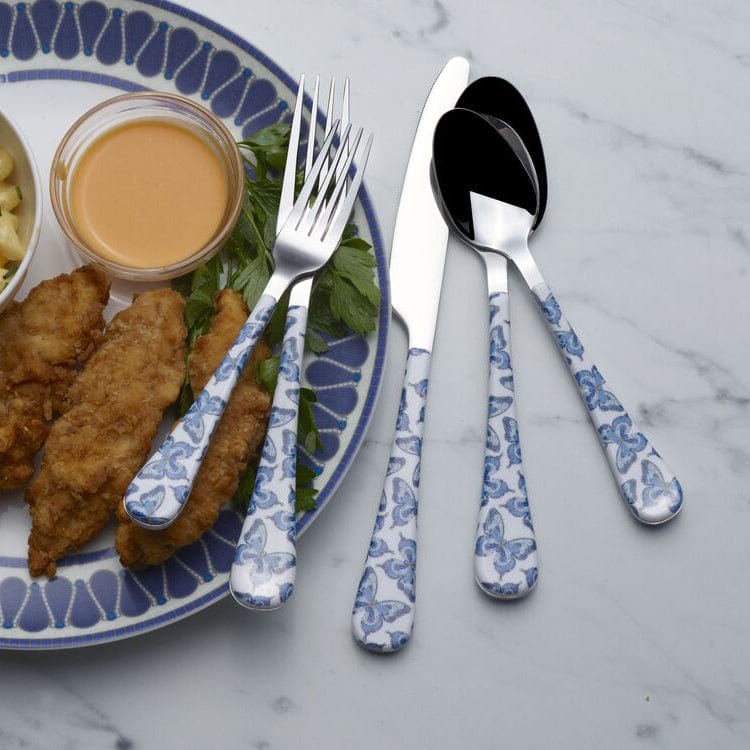 Dolly Parton Mosaic Butterfly 20 Piece Flatware Set, Service for 4