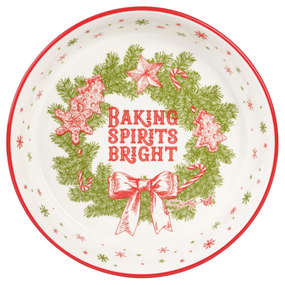 Dolly Parton Baking Spirits Bright Pie Plate