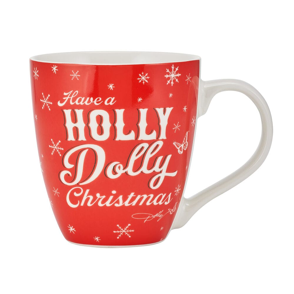 Dolly Parton Holly Dolly Set of 4 Mugs