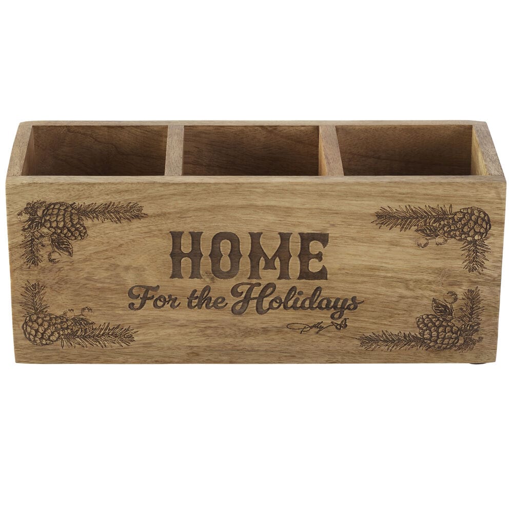 Dolly Parton Home for the Holiday Utensil Flatware Caddy