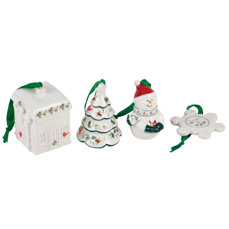 Winterberry® Set of 4 Ornaments