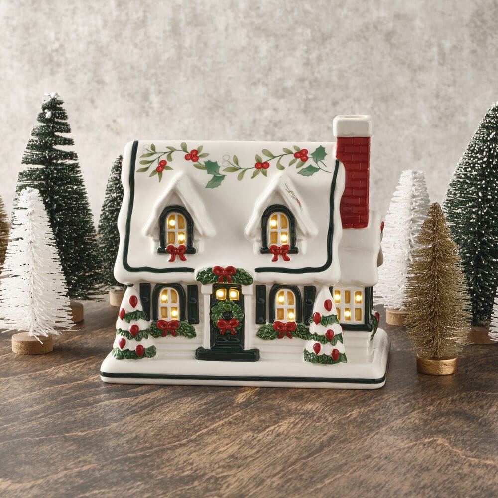 Winterberry® Village House with LED Light