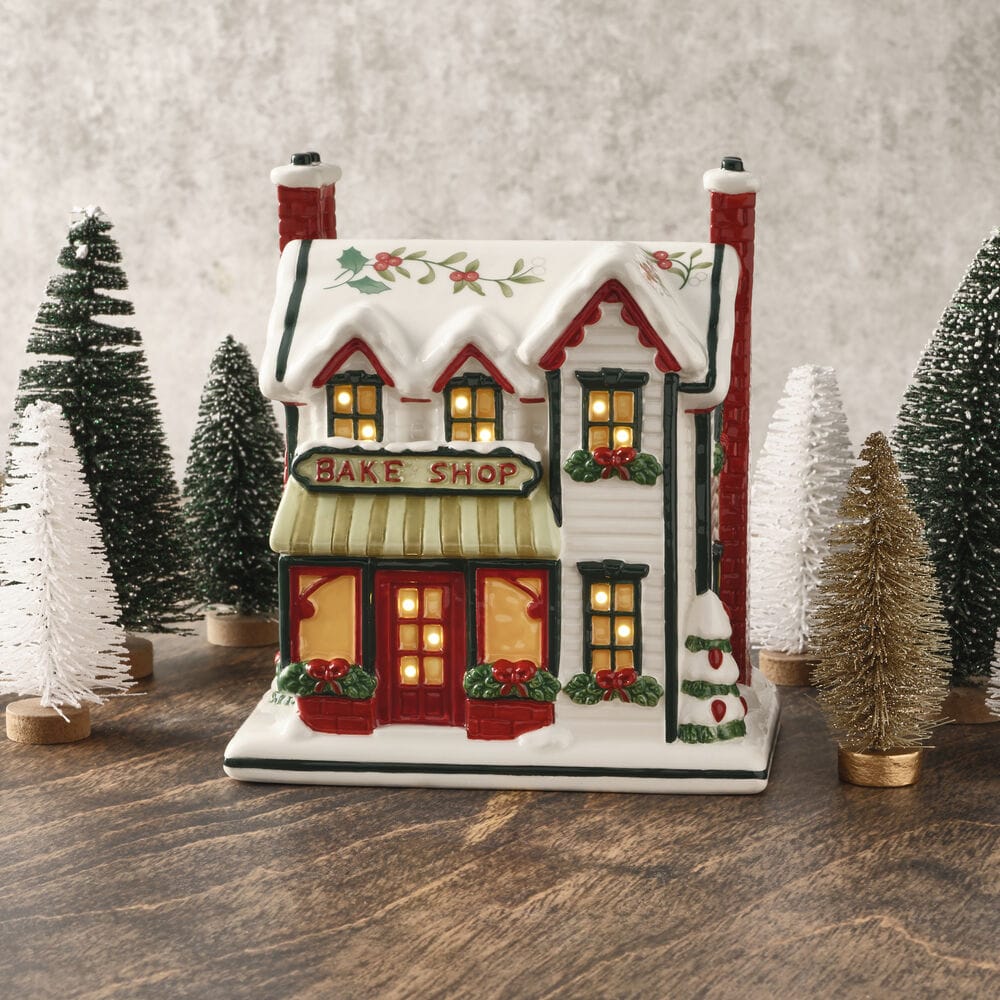 Winterberry® Village Bakery with LED Light