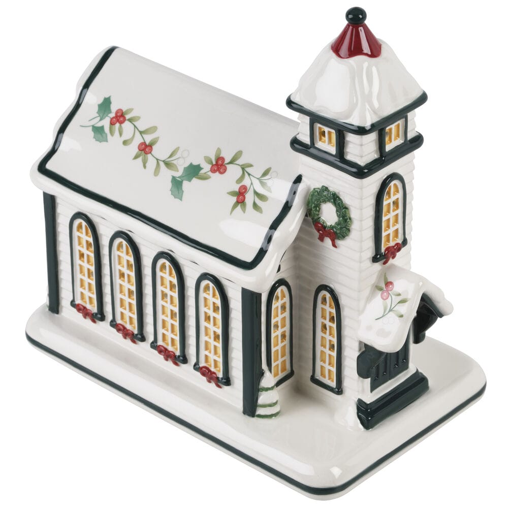 Winterberry® Village Church with LED Light