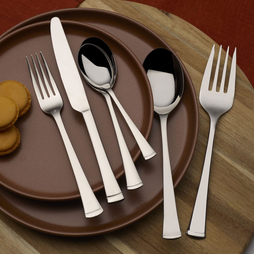Conley 34 Piece Flatware Set, Service for 8