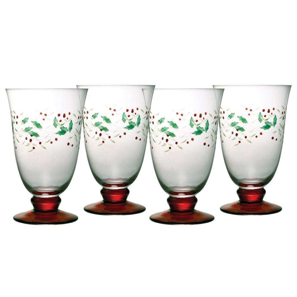 Winterberry® Set of 4 Water Goblets